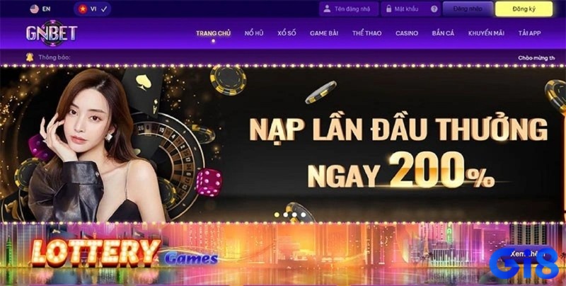 Đăng nhập Gnbet như thế nào?