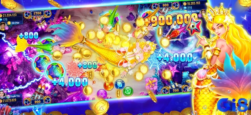 Game bắn cá này mang đến lối chơi quen thuộc nhưng được nâng cấp nhiều tính năng thú vị khác