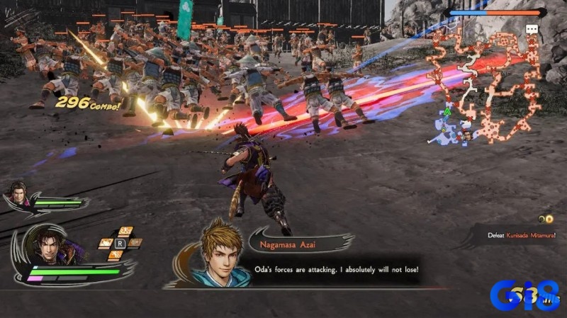 Bối cảnh game Samurai Warriors 5 về thời kì chiến quốc