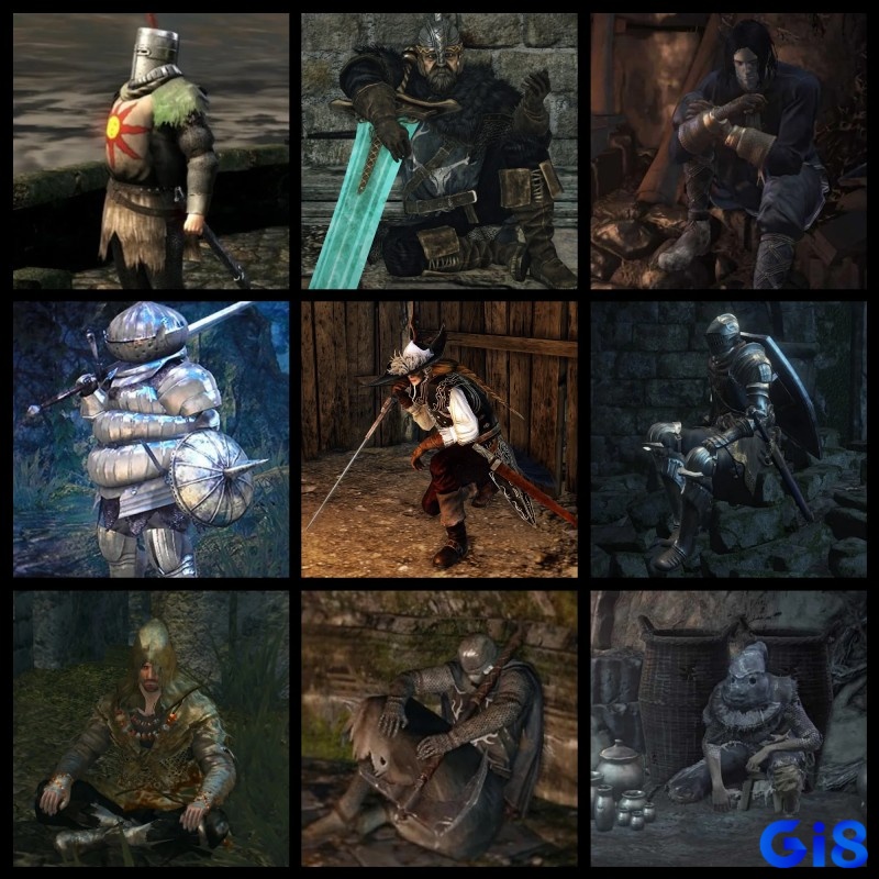 Nhân vật trong Dark Souls sở hữu kỹ năng chiến đấu mạnh mẽ