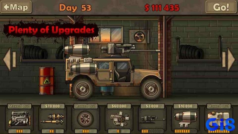 Tùy chỉnh xe, trang bị vũ khí, biến 'xế hộp' thành cỗ máy diệt zombie
