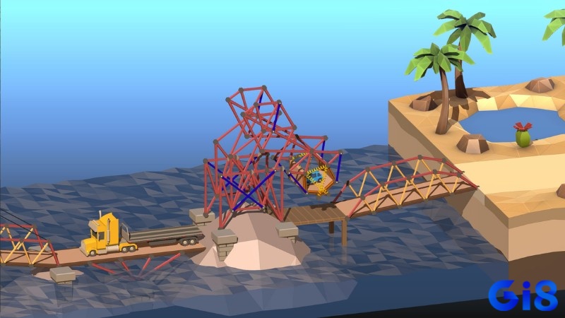 Poly Bridge 2 là trò chơi vừa học vừa chơi, phù hợp mọi lứa tuổi